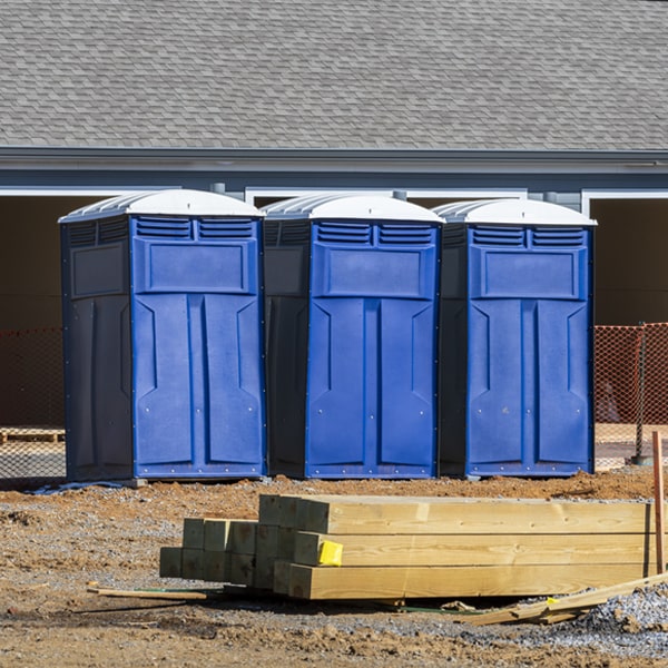 how do you ensure the portable toilets are secure and safe from vandalism during an event in Sykesville Maryland